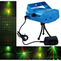 Đèn Chiếu Sân Khấu Mini Laser Stage Light Ánh Sáng Xanh Chủ Đạo - ĐÈN LAZE LIGHTING