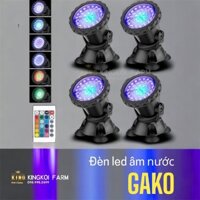 Đèn Chiếu Sáng Bể Cá LED Dưới Nước 8W Có Giác Hút - Đèn led âm nước chuyên dụng trang trí bể cá _ Kingkoifarm