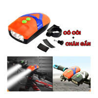 ĐÈN CHIẾU SÁNG TÍCH HỢP KÈN XE CHO XE ĐẠP