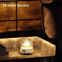 Đèn chiếu sóng đại dương, Đèn phương Bắc 16 màu, Đèn sóng nước điều khiển cảm ứng Trang trí phòng có loa không dây, Đèn máy chiếu dưới nước cho phòng ngủ