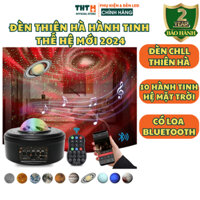 Đèn chiếu thiên hà lốc xoáy hành tinh 2024 có loa bluetooth dành cho decor trang trí phòng ngủ, phòng hát, phòng bay