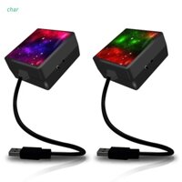 Đèn chiếu trần xe hơi hình bầu trời sao đêm USB có thể điều chỉnh trang trí nội thất xe