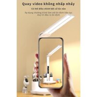 Đèn chống cận cho bé, đèn bàn học thông minh cao cấp có tích điện dung lượng lớn D08