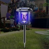 Đèn chống muỗi không thấm nước năng lượng mặt trời ngoài trời Máy đuổi muỗi, Màu: TM02Y
