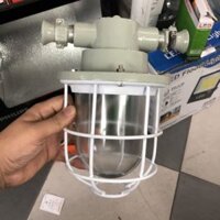 Đèn chống nổ treo 100w đui e27 phổ thông lắp được nhiều loại bóng, đèn phòng nổ