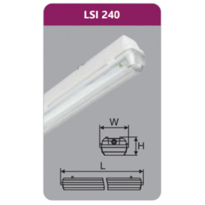 Đèn chống thấm Duhal LSI240 2X18W