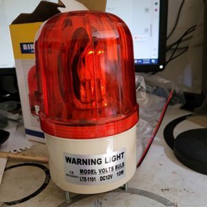 Đèn chớp báo động có còi LTE-1101J (12V/ 10W)