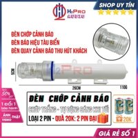 Đèn Chớp Cảnh Báo, Đèn Báo Hiệu Tàu Biển H2pro Nháy Trắng Hoặc Đỏ Cao Cấp, Thu Hút Khách Hàng (Tặng Pin Đại)-H2Pro Audio
