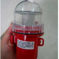 Đèn Chớp Năng Lượng Mặt Trời 3 Màu cho Tàu Thuyền, Xà lan, Ca nô Chống thấm nước