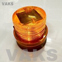 Đèn CHỚP NHẤP NHÁY- năng lượng mặt trời màu vàng - dành cho công trình xây dựng, giao thông JD-010S