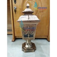 Đèn chùa gắn trụ cổng, hàng rào