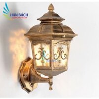 Đèn chùa gắn tường cổ điển - kèm bóng