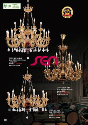 Đèn chùm 1278/12+6