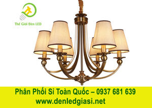Đèn chùm cao cấp decor nhà hàng, khách sạn DC9033T6