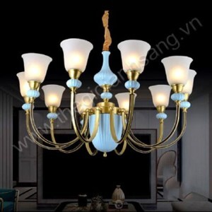 Đèn chùm chao thủy tinh 8013/10