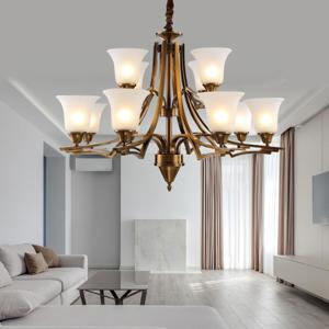 Đèn chùm chao thủy tinh DC9209T12