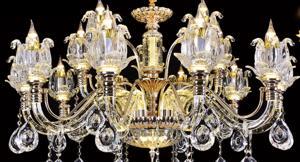 Đèn chùm chao thủy tinh PLN9908/10+5