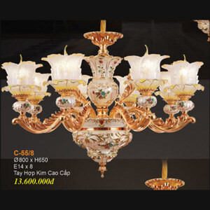 Đèn chùm cổ C-55/8