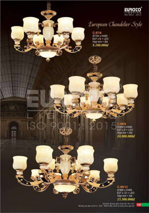 Đèn chùm cổ C-99/12