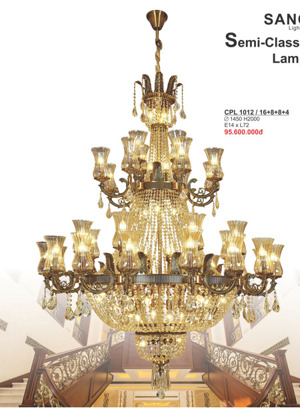 Đèn chùm CPL 1012/16+8+8+4