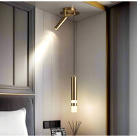Đèn chùm đầu giường Hiện đại Đơn giản Ánh sáng sang trọng Đường dài Phòng ngủ Quầy Bar Quầy cá nhân Nhỏ tối giản Thiết kế Đèn pha một đầu