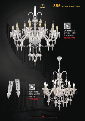 Đèn chùm DC9146T8