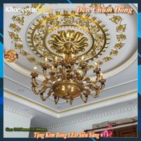 ĐÈN CHÙM ĐỒNG CAO CẤP ĐÈN CHÙM ĐỒNG TÂN CỔ ĐIỂN GẮN PHÙ HỢP NHIỀU KHÔNG GIAN