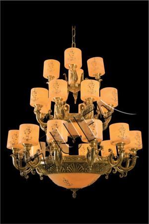 Đèn chùm đồng CĐ 1246/12+8+4