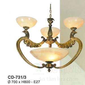 Đèn chùm đồng CD-731/3