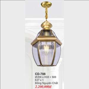 Đèn chùm đồng CD-788