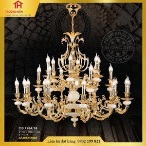 Đèn chùm đồng CĐ1254/24