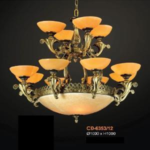 Đèn chùm đồng CĐ6353/12