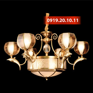 Đèn chùm đồng CĐ891/6