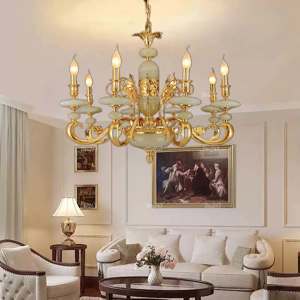 Đèn chùm đồng cổ điển CD-1225/8