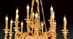 Đèn chùm đồng cổ điển CD-1226/15