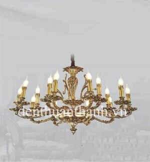 Đèn chùm đồng cổ điển CD1024/10+5