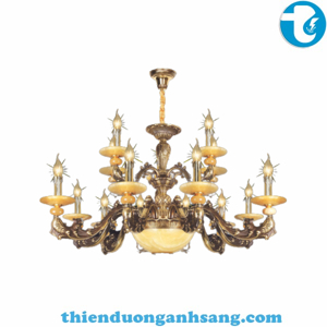 Đèn chùm đồng cổ điển NC 032/10+5