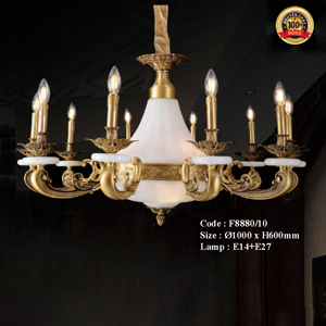 Đèn chùm đồng F8880-10