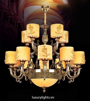 Đèn chùm đồng NC 029/10+5