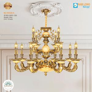Đèn chùm đồng NC 1117/8+4