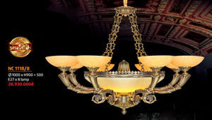 Đèn chùm đồng NC 1118/8