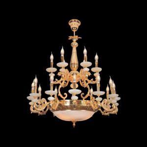 Đèn chùm đồng nguyên chất CD-108/18