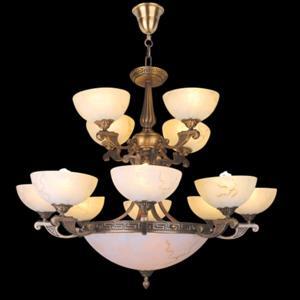 Đèn chùm đồng nguyên chất CD-743/8+4