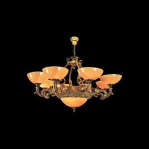 Đèn chùm đồng nguyên chất CD-778/8