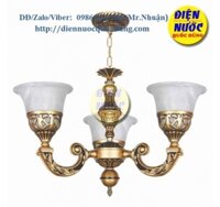 Đèn chùm dưới 1 triệu xi đồng cổ điển hợp kim Atimon NC8571/3