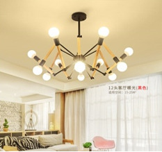 Đèn chùm hiện đại ZICZAC 12 bóng