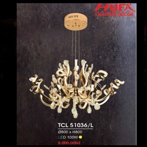 đèn chùm kiểu Ý Hufa TCL 51036-L