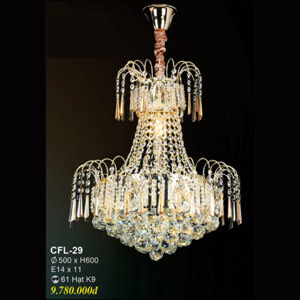Đèn chùm led phòng khách CFL-29