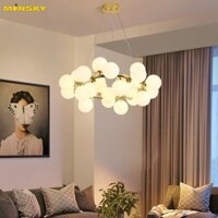 Đèn chùm MONSKY ELOS kiểu dáng hiện đại trang trí nội thất sang trọng [ẢNH THẬT 100%