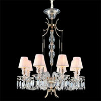 Đèn Chùm Nến Ø760*H1110, E14*8 + PHA LÊ K9